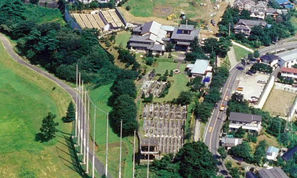 自然が豊かな霊園