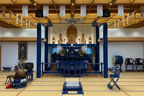 施設内の法要室