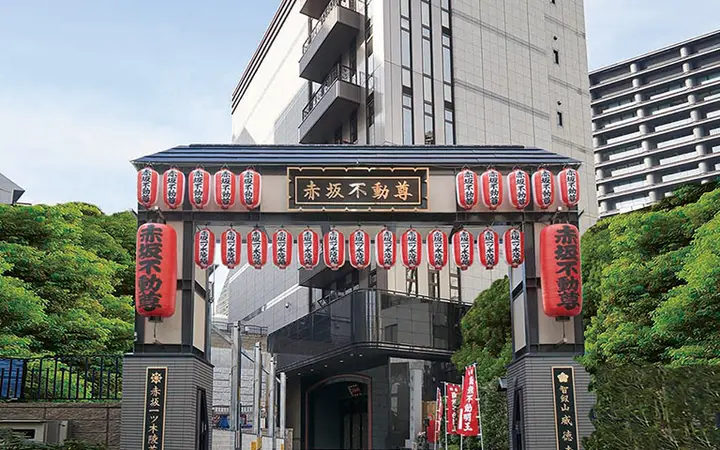 威徳寺 赤坂一ツ木陵苑の外観